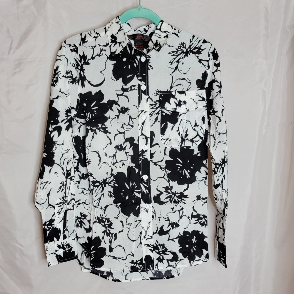 Floral Button Up
